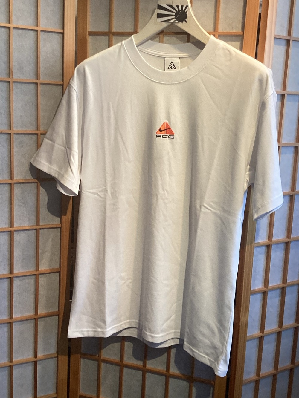 Nike ACG "Lungs" T-Shirt Summit White DQ1815-121 Men's Size Small